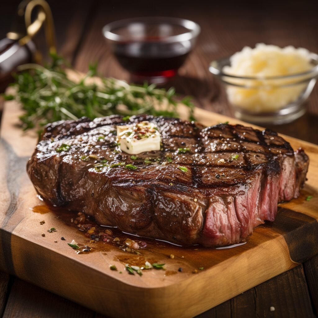 Grilled Ribeye Steak