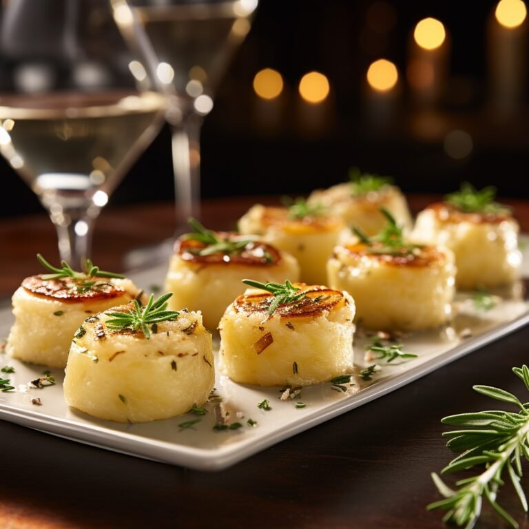 Rosemary Mashed Potato Bites