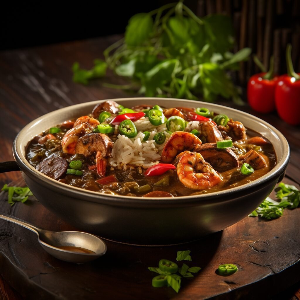 Creole Seafood and Sausage Gumbo