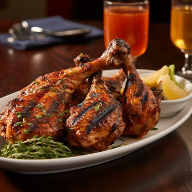 Mediterranean Grilled Paprika Chicken Drumsticks