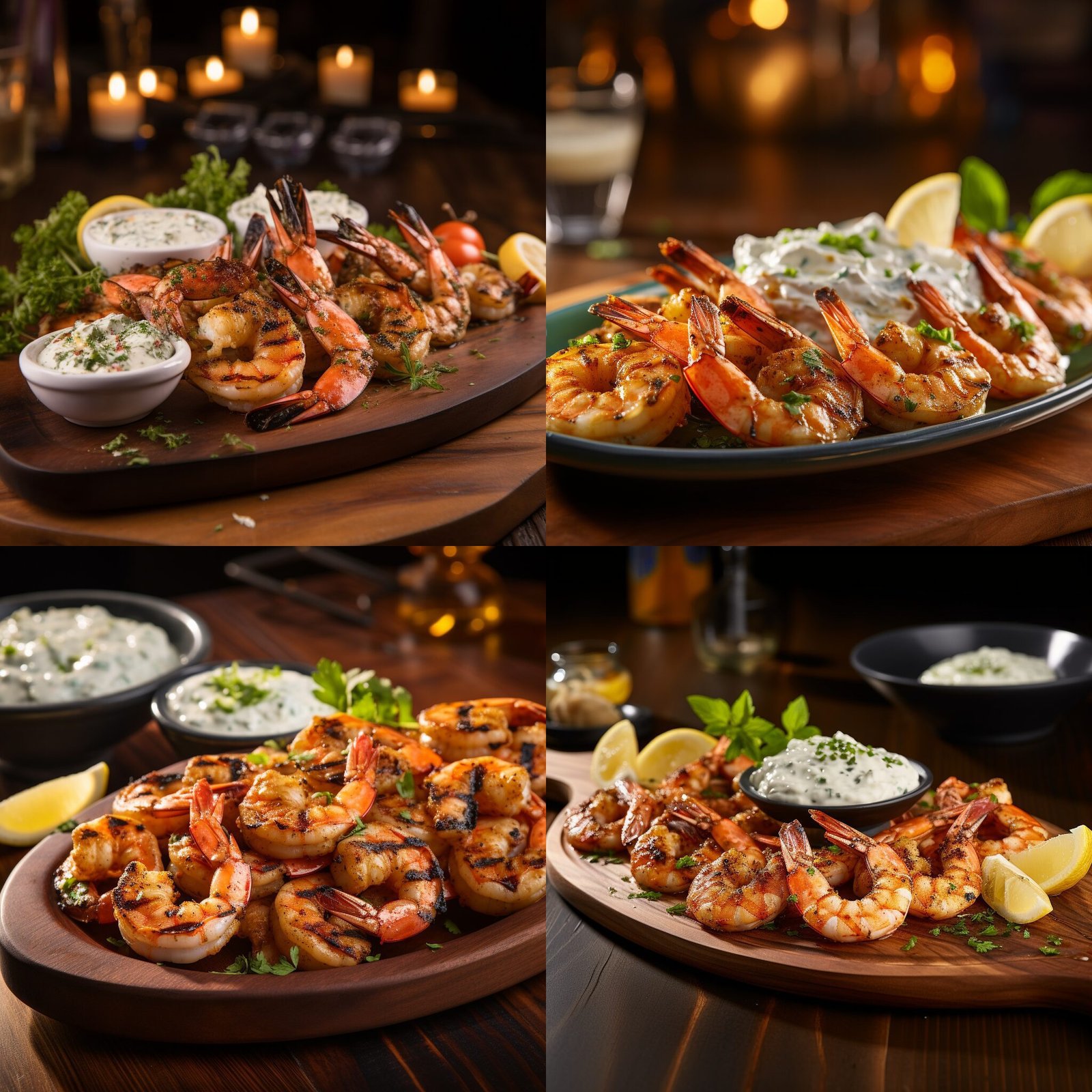 Grilled Shrimp with Greek Yogurt