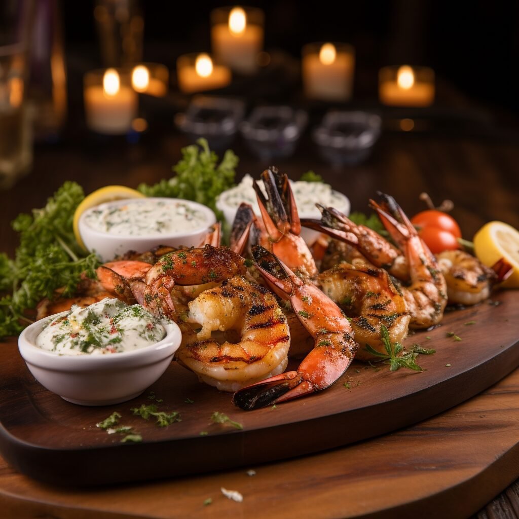 Grilled Shrimp with Greek Yogurt